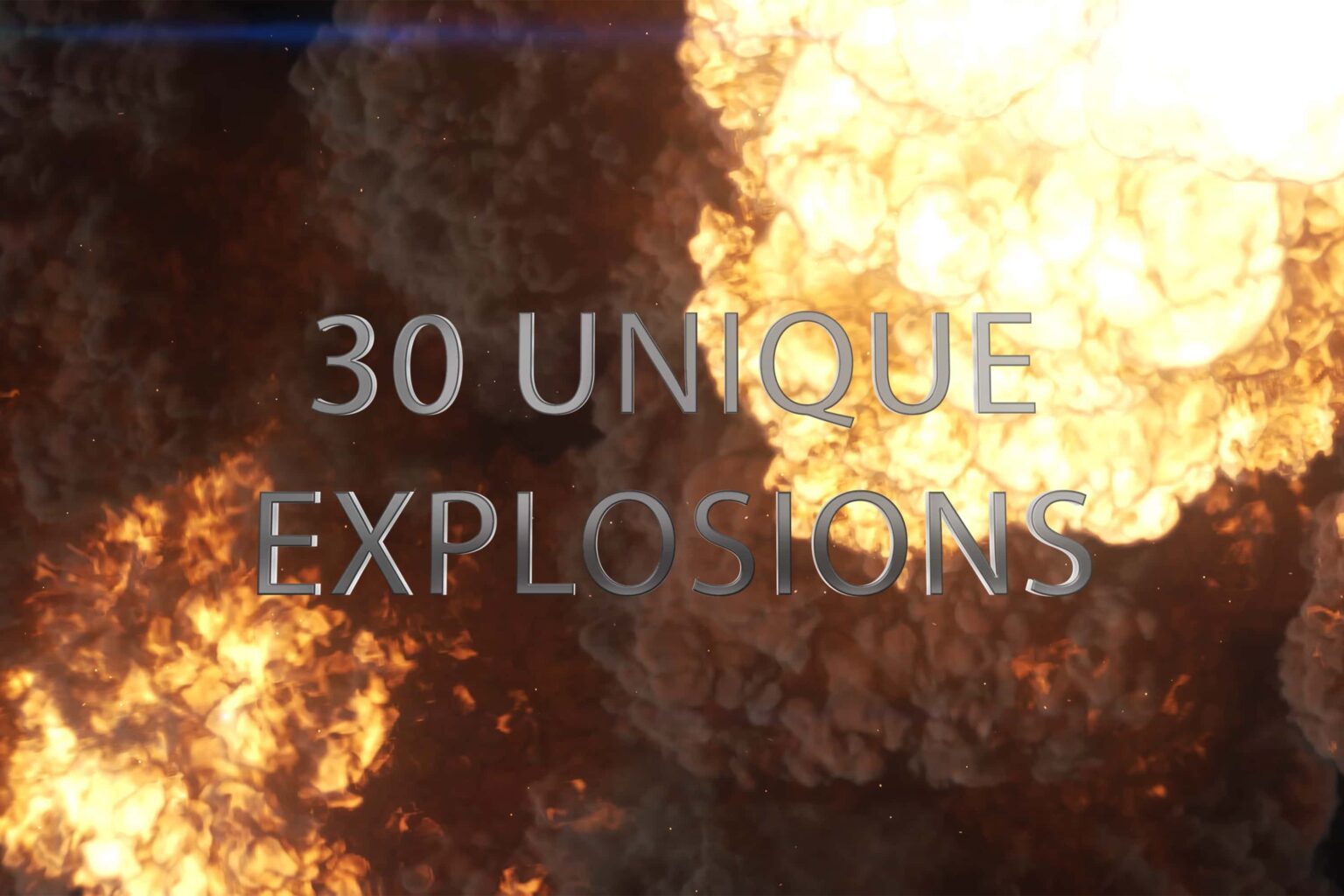 Massive Vfx Explosions Pack Eldamar Studio