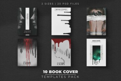 10_Book_Cover_Templates_Pack