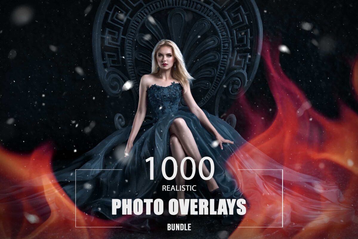 1000+ Realistic Photo Overlays