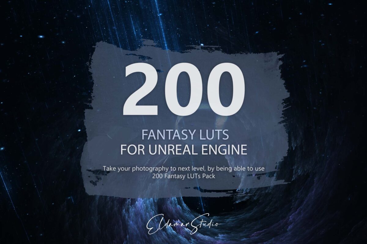 200_Fantasy_LUTs_Post_Processing_Pack_For_Unreal_Engine