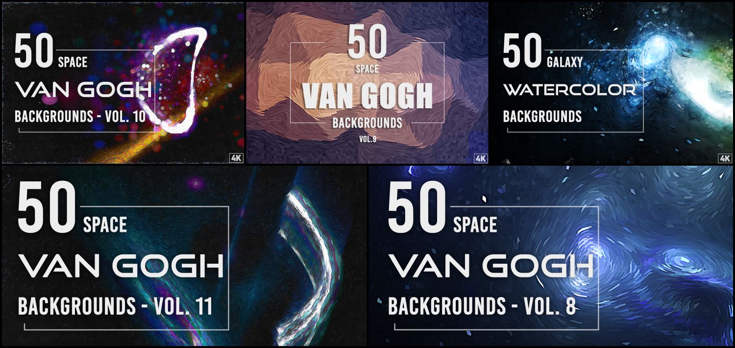 3000+ Space Backgrounds and Textures Collection – Vol.1
