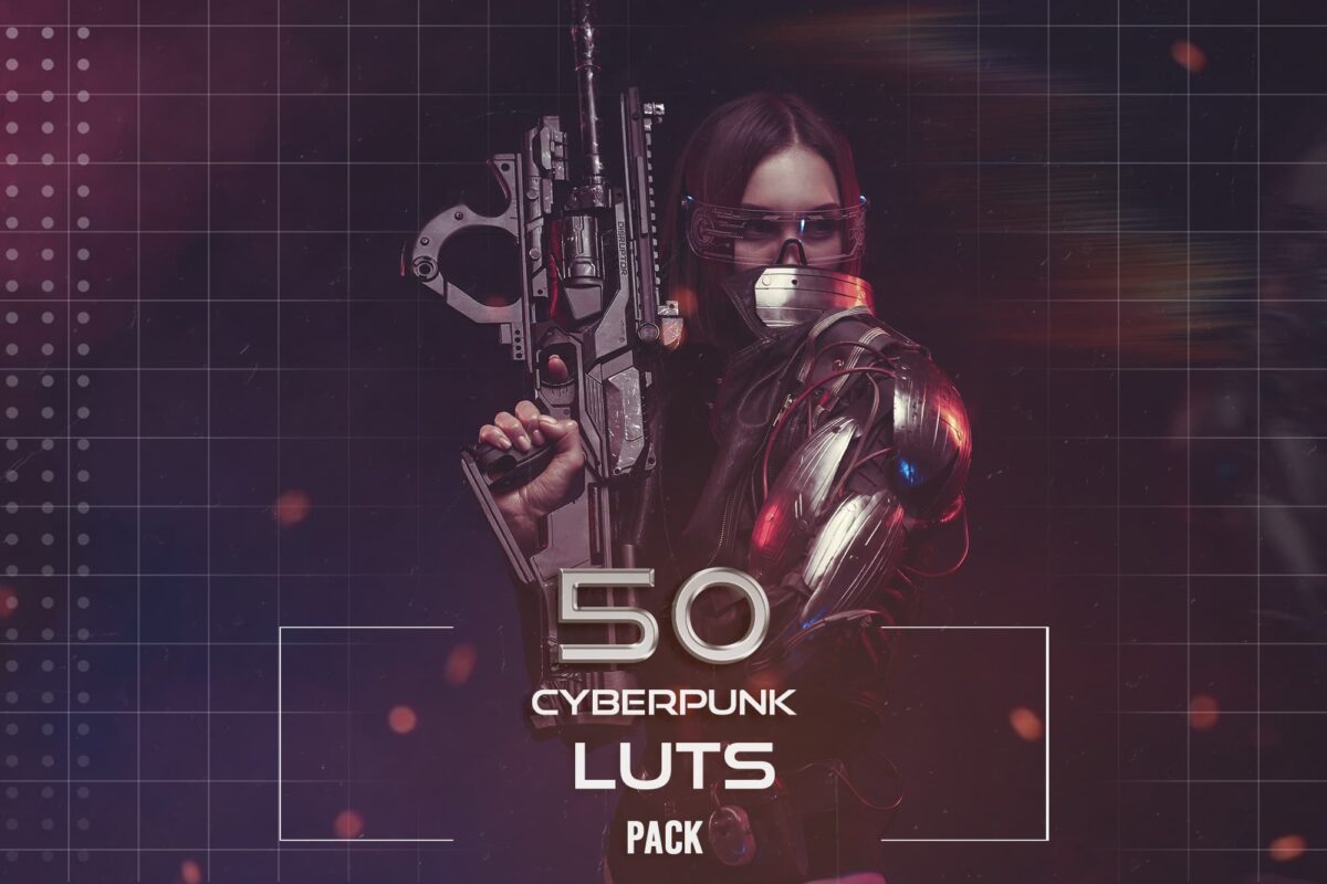 50_Cyberpunk_LUTs_Pack