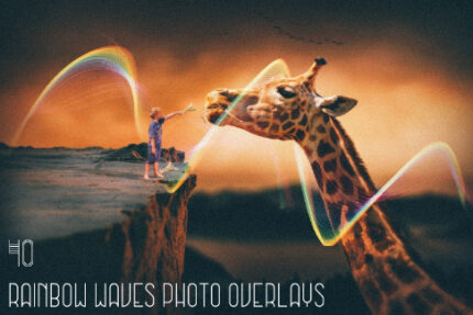 40_Rainbow_Waves_Photo_Overlays