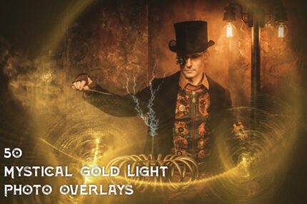 50_Mystical_Gold_Light_Photo_Overlays