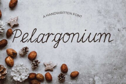 Pelargonium_Font