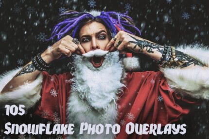 105_Snowflake_Photo_Overlays
