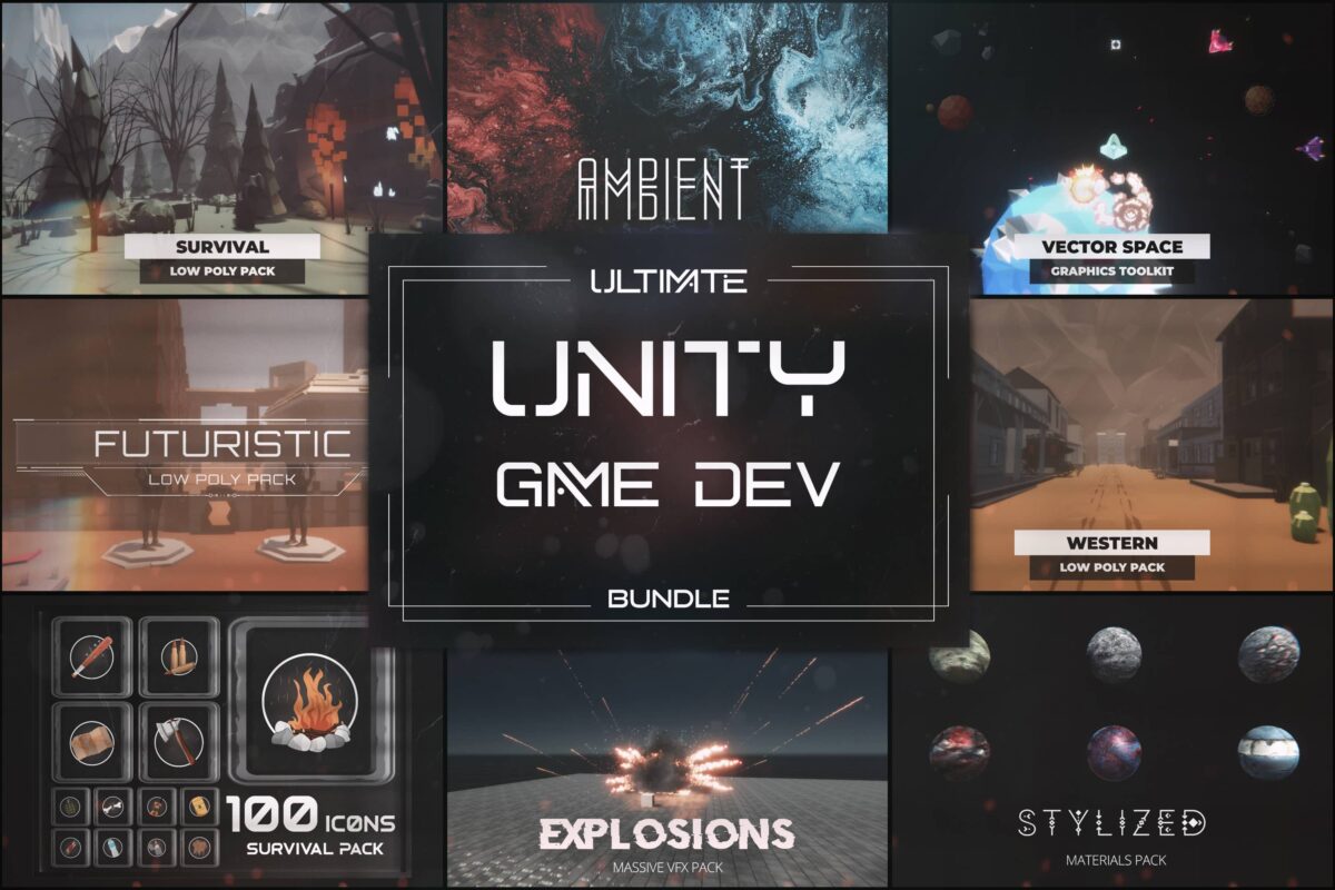 Ultimate Unity Game Dev Bundle Main Image