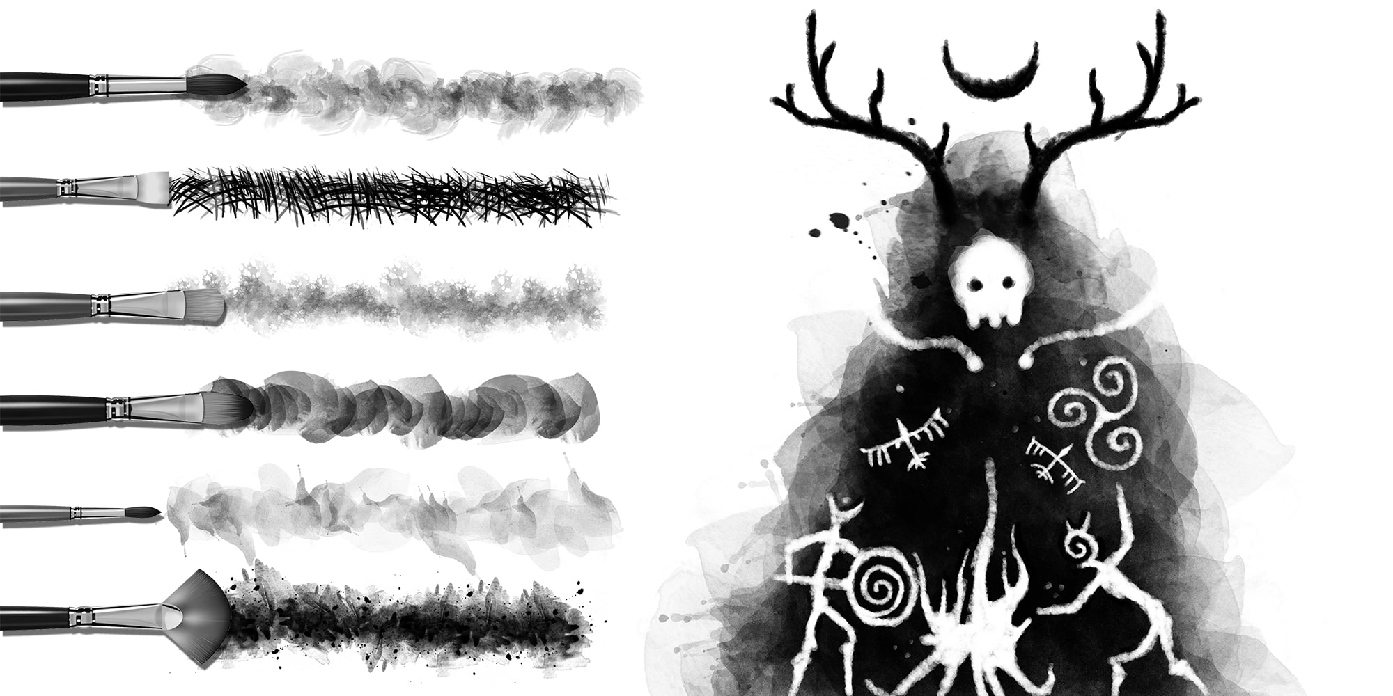 Artistic Brushes For Affinity - Vol. 1